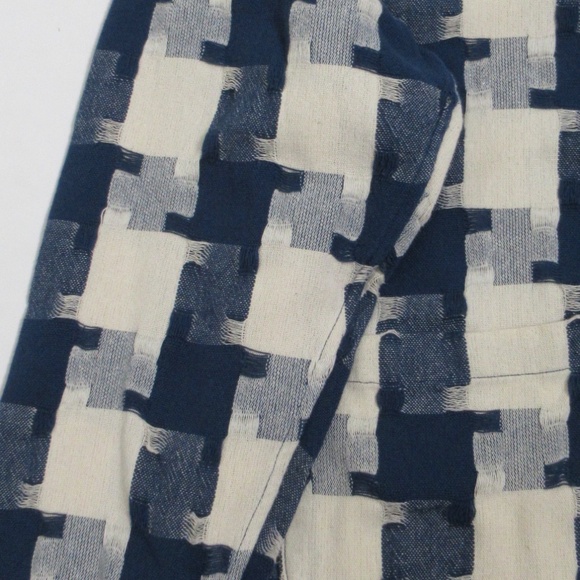 Kith Men's Jumbo Houndstooth Overshirt Cyanotype KHM032076 Size XXL - Picture 4 of 12